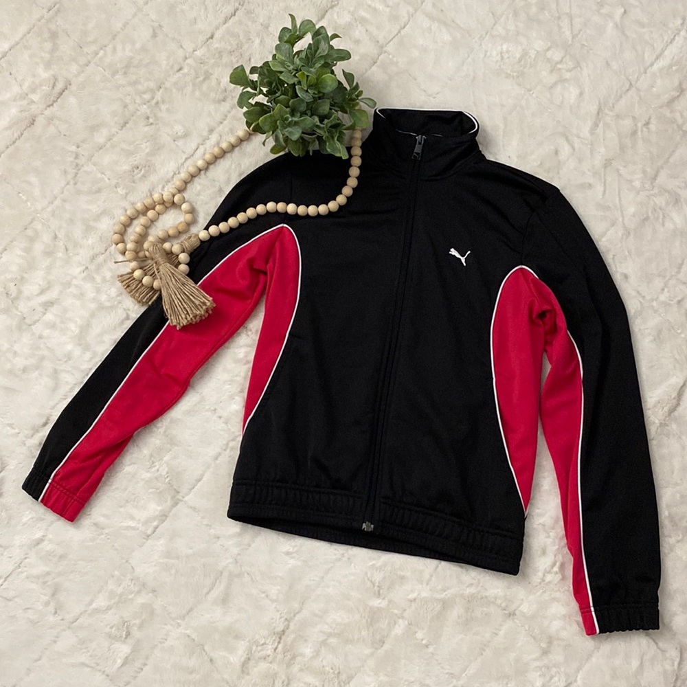 Puma! Jacket Black & Pink Size XS